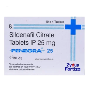 Penegra 25 Mg Tablet