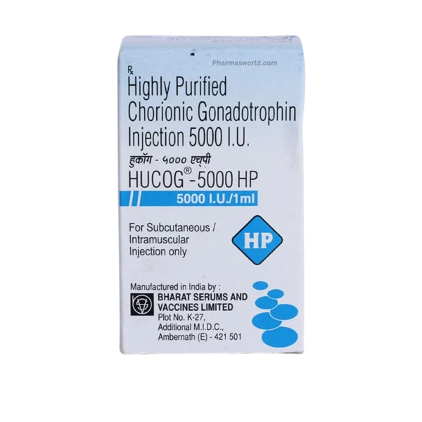 Hucog HP 5000 IU Injection