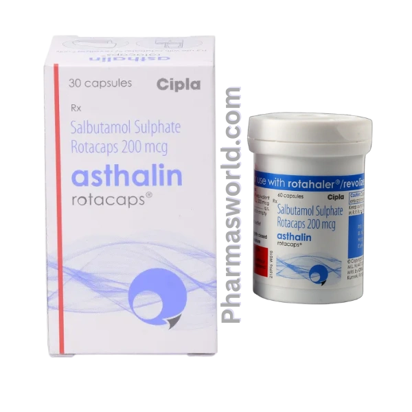 Asthalin Rotacaps 200 Mcg
