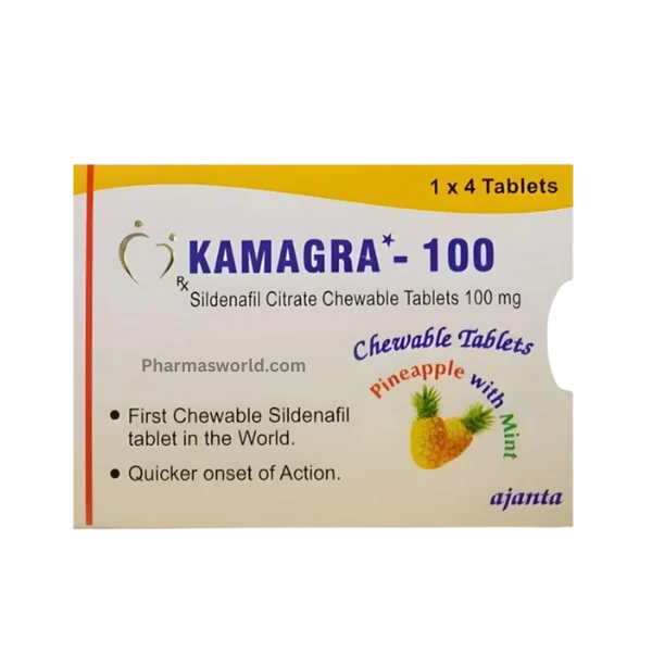Kamagra Polo 100 Mg Tablets (Pineapple and Mint)