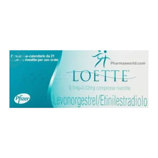 Loette 0.10 Mg + 0.02 Mg Tablet