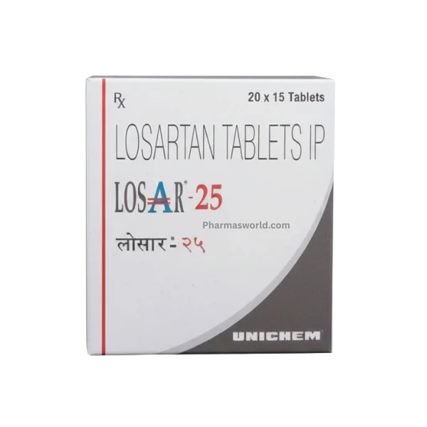 Losar 25 Mg Tablet