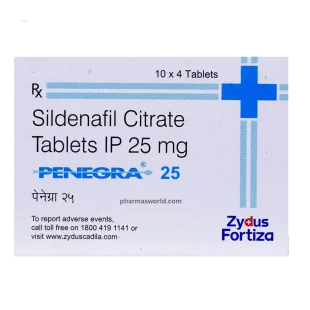 Penegra 25 Mg Tablet