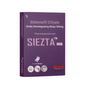 Siezta 100 Mg Sildenafil Oral Strips