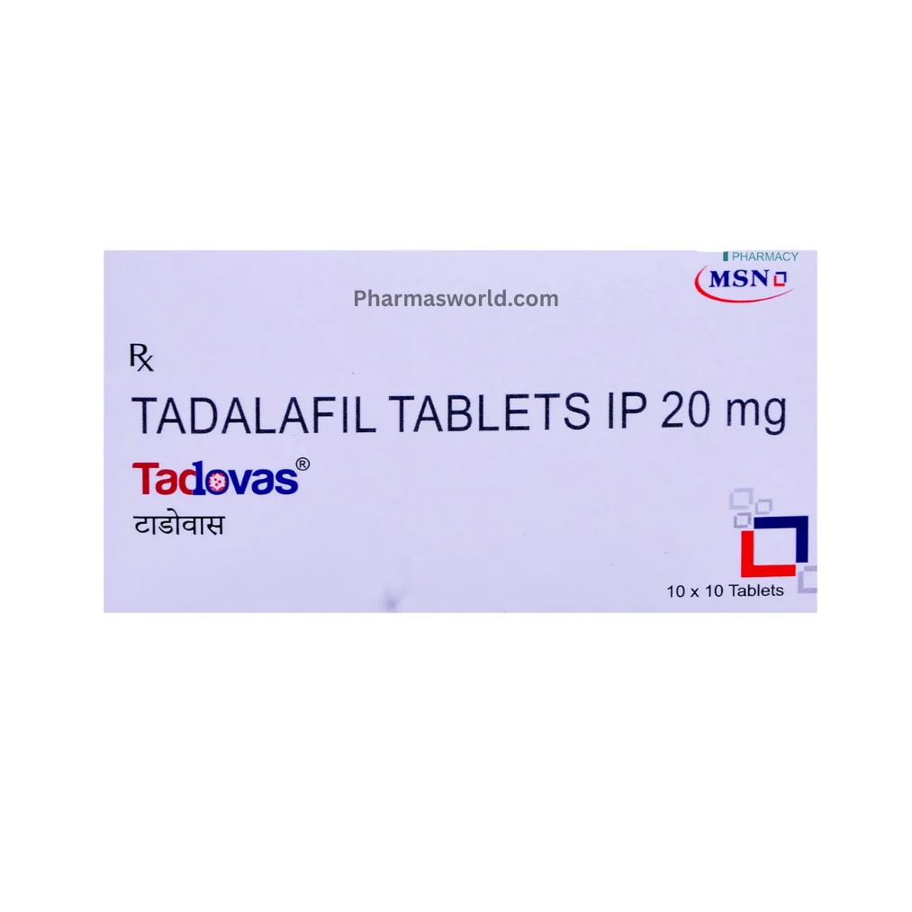 Tadovas 20 Mg Tablet