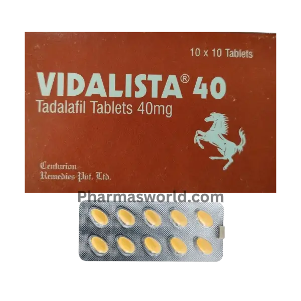 Vidalista 40 mg (Tadalafil)