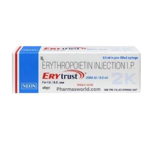 Erytrust 2000 IU 1 ml Injection