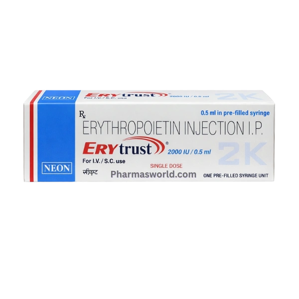Erytrust 2000 IU 1 ml Injection