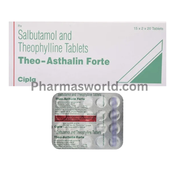 Theo Asthalin Forte 4 Mg+200 Mg