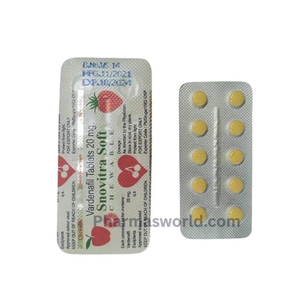 Snovitra Soft Chewable 20 Mg