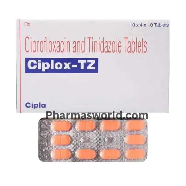 Ciplox TZ 500 Mg + 600 Mg