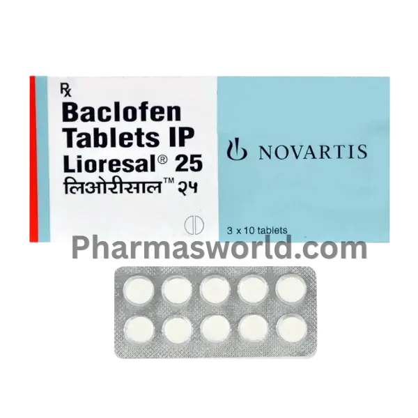 Lioresal 25 mg (Baclofen)