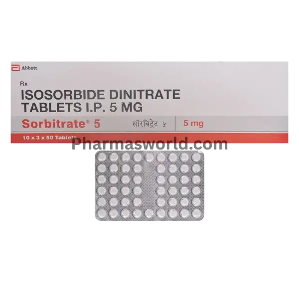 Sorbitrate 5mg (Isosorbide Dinitrate)