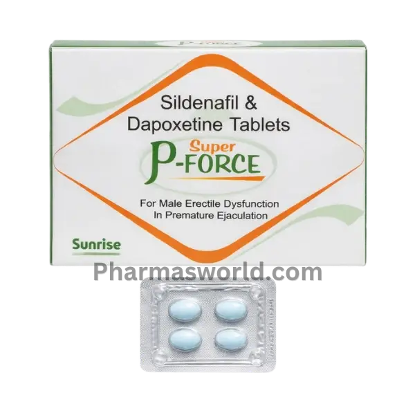 Super P Force 160 mg (Sildenafil/Dapoxetine)